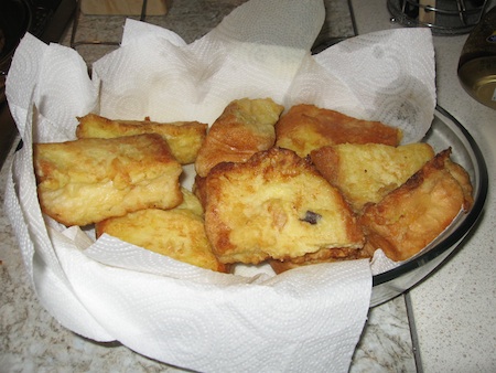 torrijas rebozadas