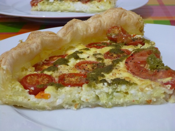 quiche de feta