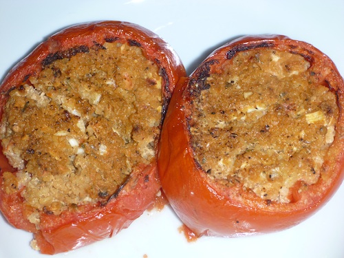 Tomates rellenos Cuscus