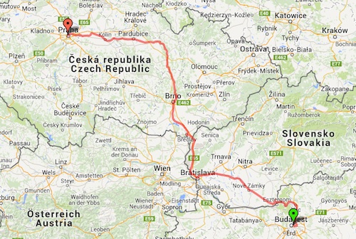 Budapest - Praga